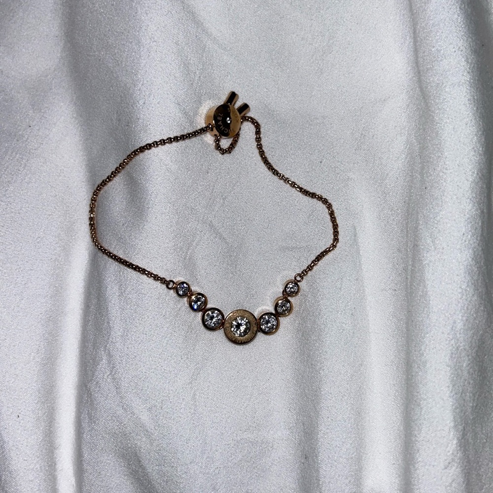 Michael Kors Adjustable Rose Gold Bracelet